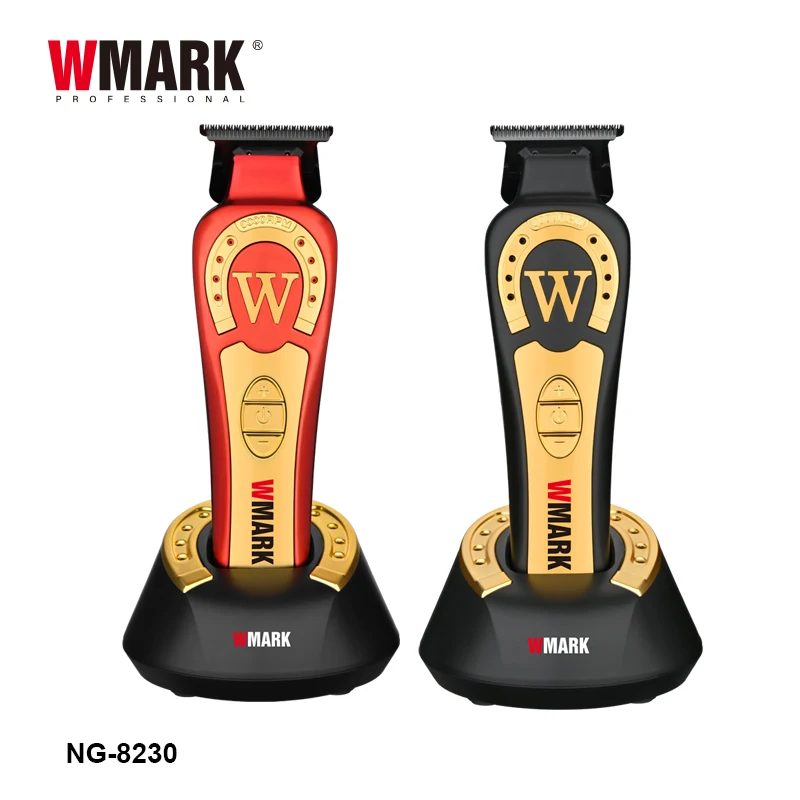 2024 WMARK NG-8230 HIGH SPEED HAIR CLIPPER HAIR Trimmer, Electric Hair Cutting Hair Cut, DLC Powder Metallurgy  SHARP BLADE