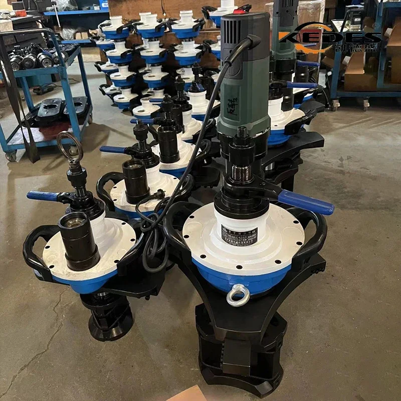 Portable Automatic Alloy Gear Beveling Machine for Boiler Pipes High Efficiency Electric & Pneumatic