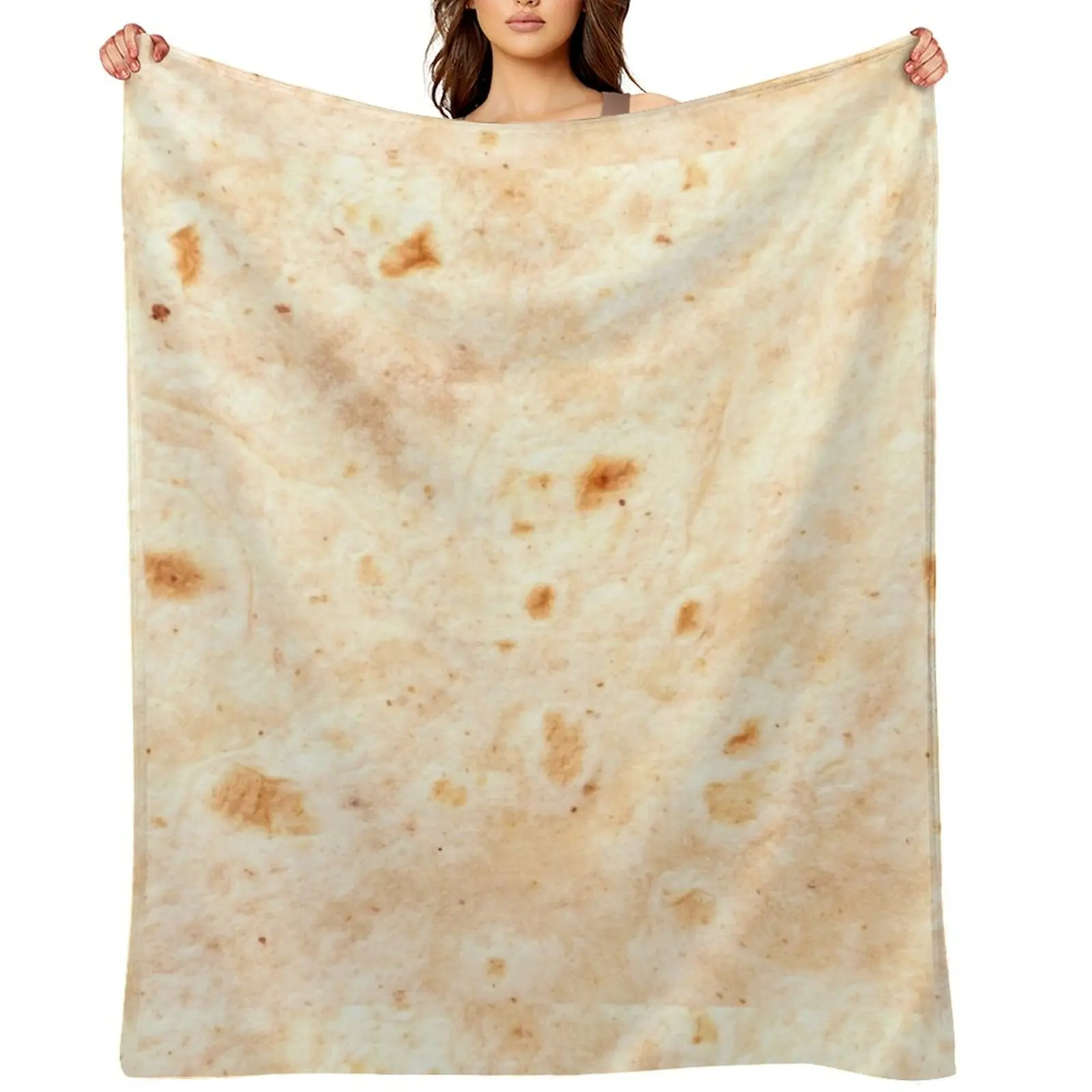 

Tortilla Time! Throw Blanket For Sofa Thin Plaid bed plaid Blankets