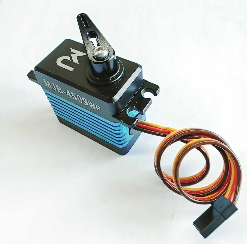 MJ Servo MJB4509WP Standard Full Metal Waterproof HV Brushless Servo 45KG High Torque RC Servo for RC Car Boat