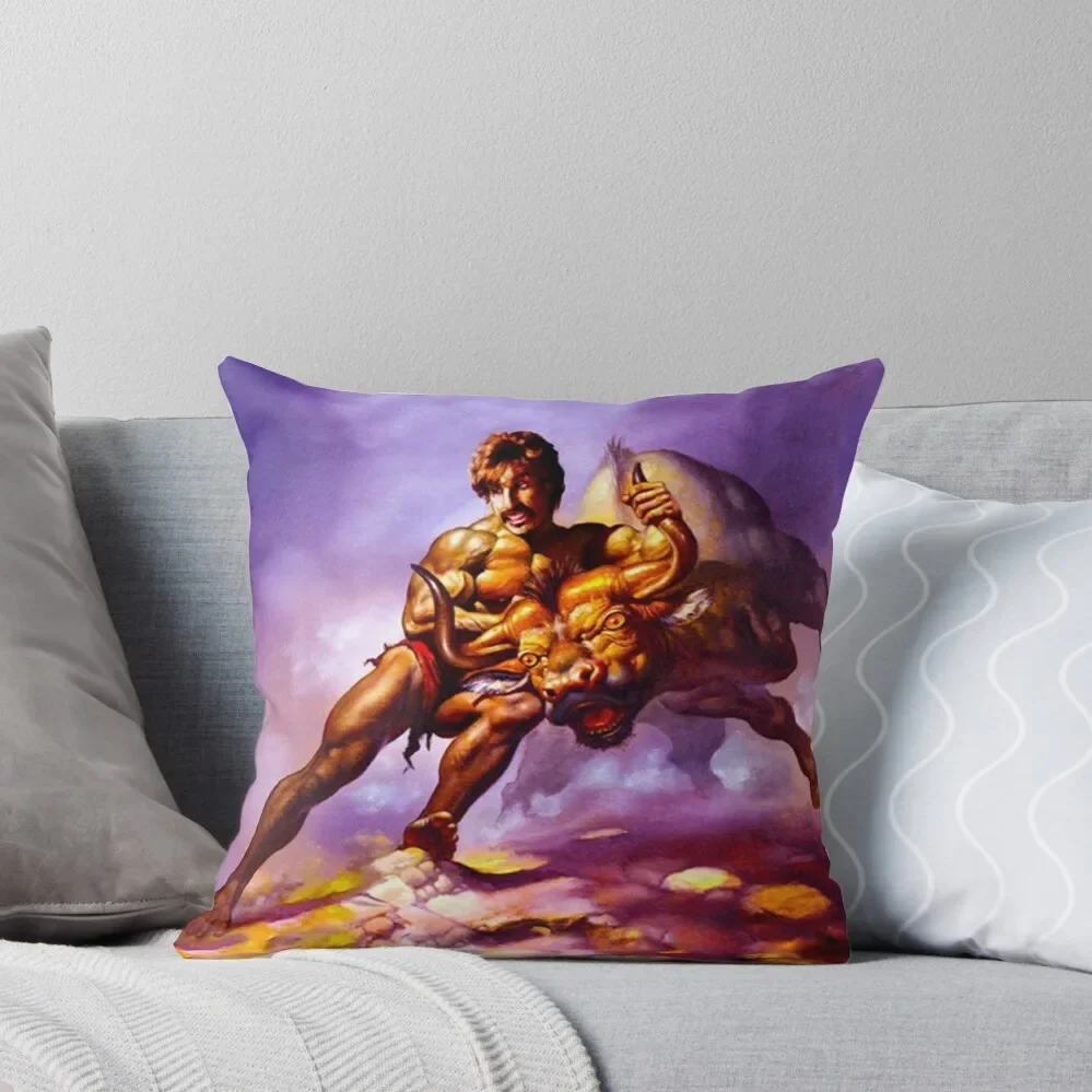 

Dodgeball Painting Throw Pillow