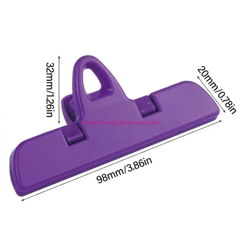10pcs Stylish Sealing Clip for Snacks Suitable for Kitchen or Dorm Use