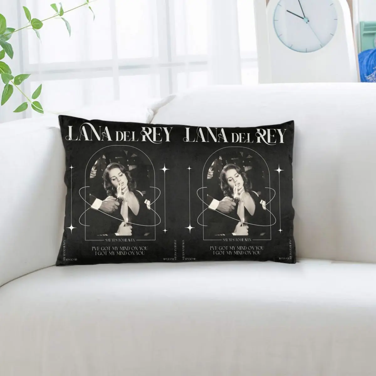 Lana Del Rey Rectangle Pillowcase Cushion Cover Decorative Bedroom Bed Home Comfort Throw Pillow