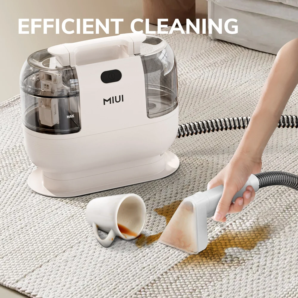 MIUI Portable Carpet Cleaner Upholstery Cleaner Machine Multi-Purpose Deep-Cleaning Shampooer for Home Pet Car