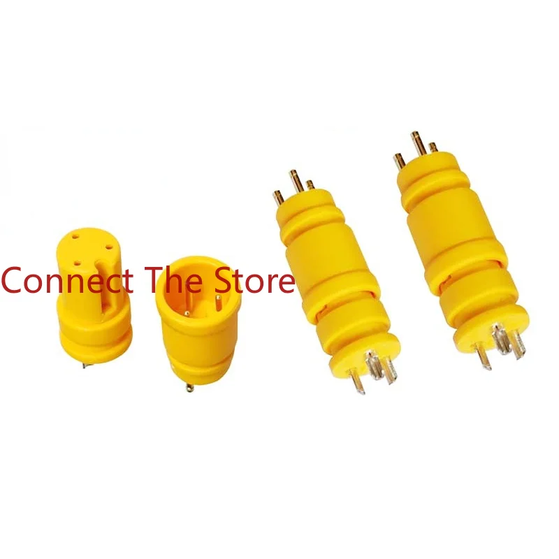 

4PCS M6-3 Core Waterproof Plug Connector Single Car Automobile