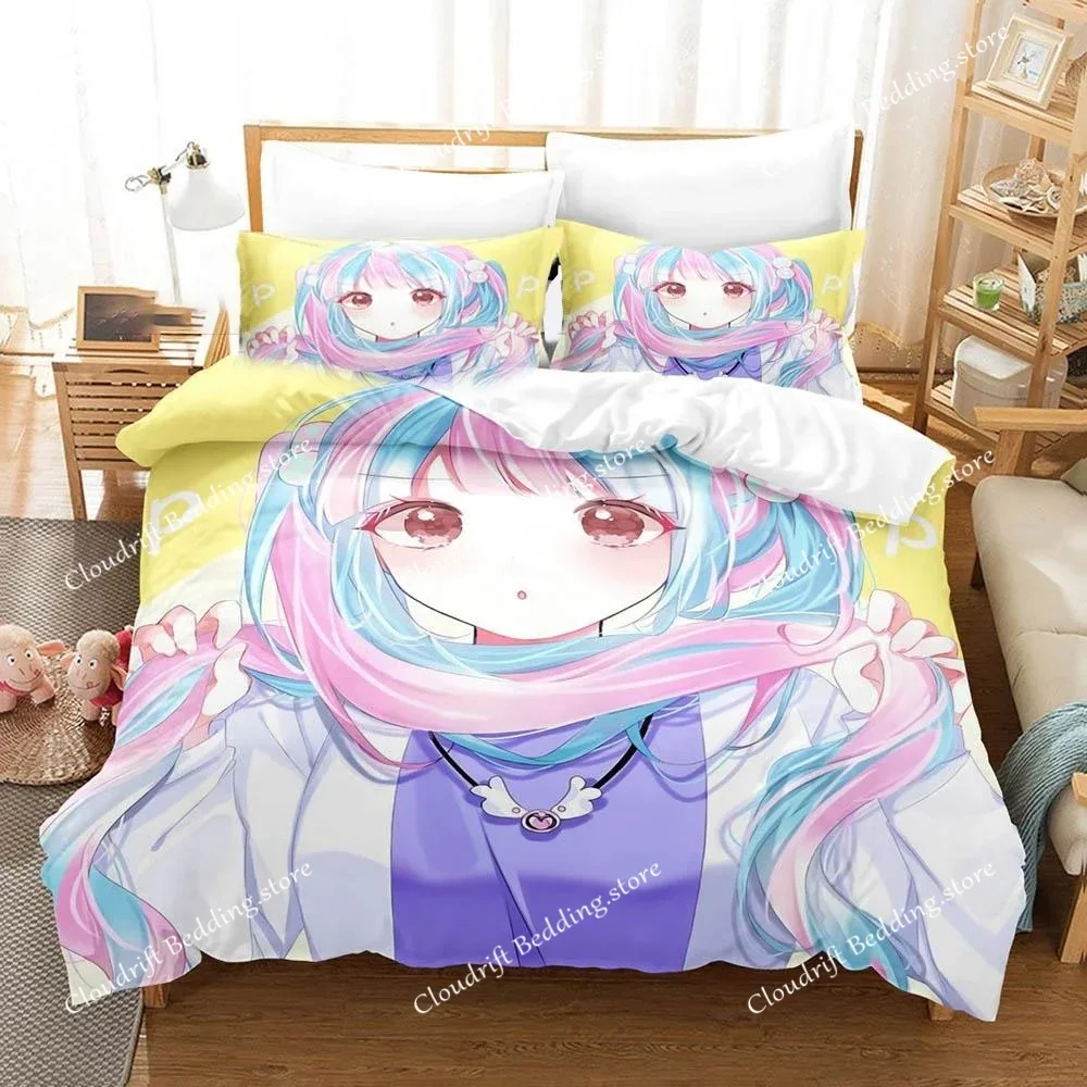 

Raise A Suilen Reona Nyubara Bedding Set Boys Girls Twin Queen Size Duvet Cover Pillowcase Bed Kids Adult Home Textileextile