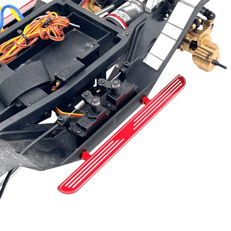 YIKONG YK4106 YK4107 Metal RC Rock Sliders Side Pedal 1/10 RC Crawler Car Upgrade Parts Accessories