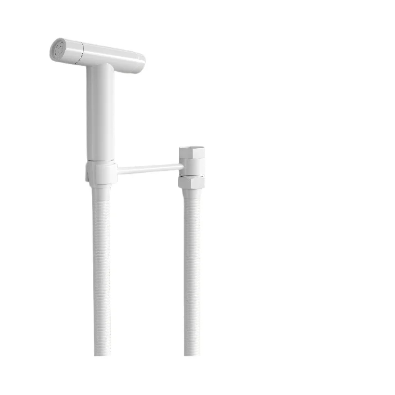 

White copper toilet significant other flushing spray gun one into two angle valve toilet pressurized water gun