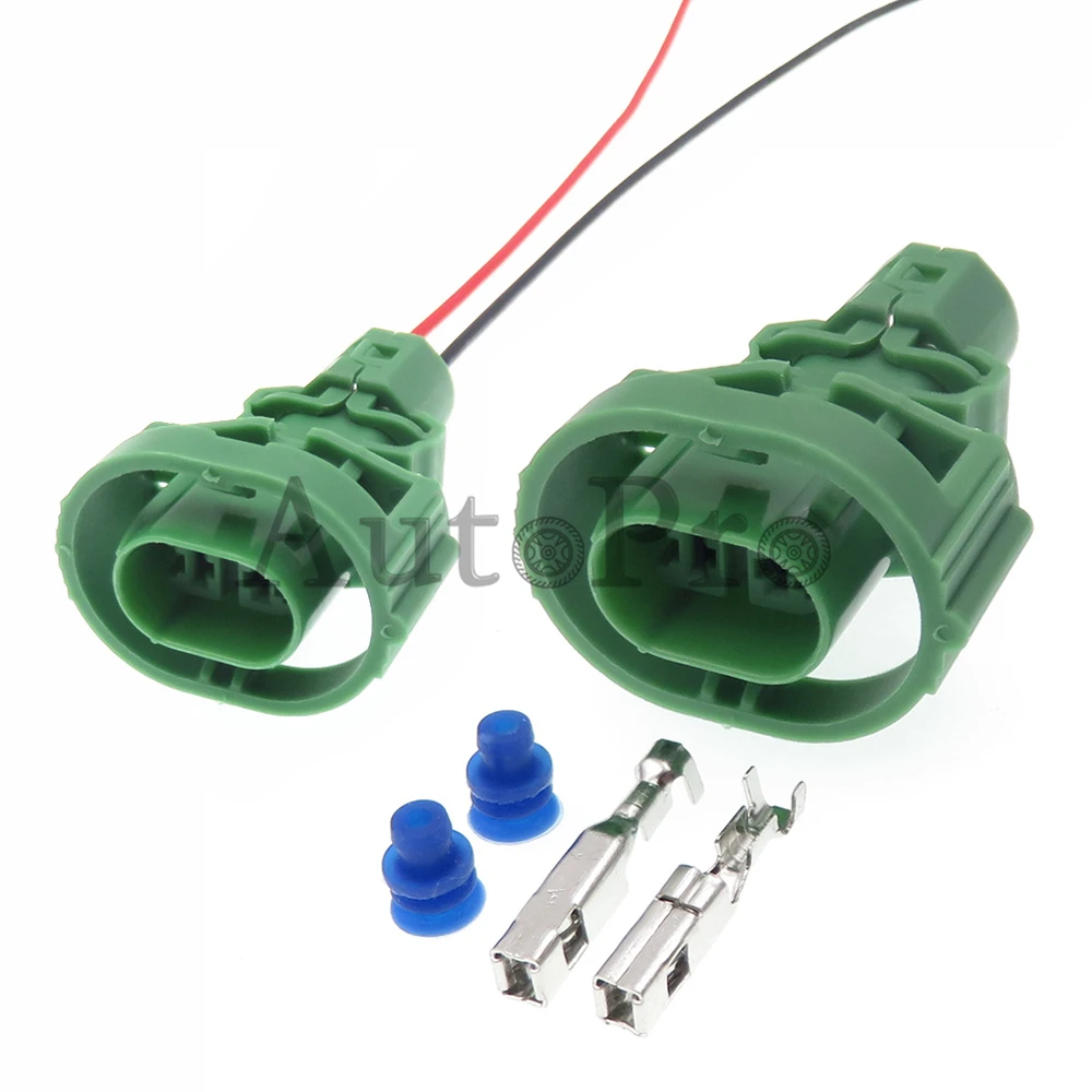 

1 Set 2 Hole Automobile Parts Car Wire Harness Starter Waterproof Socket Auto Electrical Connectors