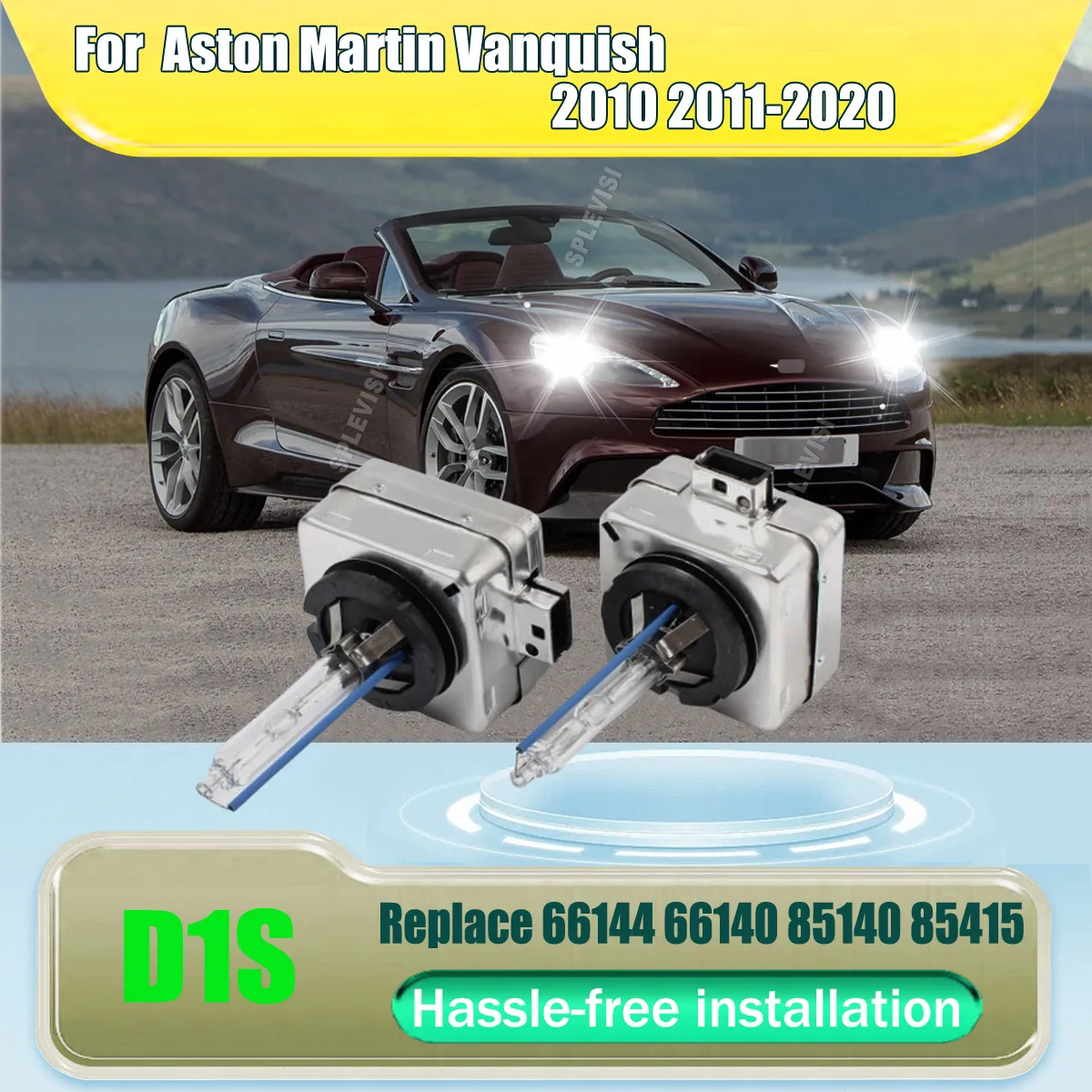 

D1S HID Headlights increased confidence in the difficult weather For Aston Martin Vanquish 2010 2011 2012 2013 2014 2015-2020