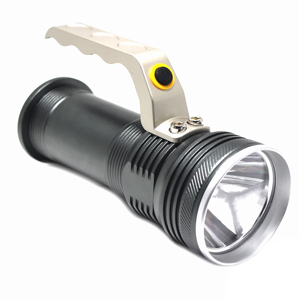 Lampe de poche LED portable, lanternes de camping en plein air, torche de pêche, 3800 strada, chasse, étanche, lampe à main aste à 18650