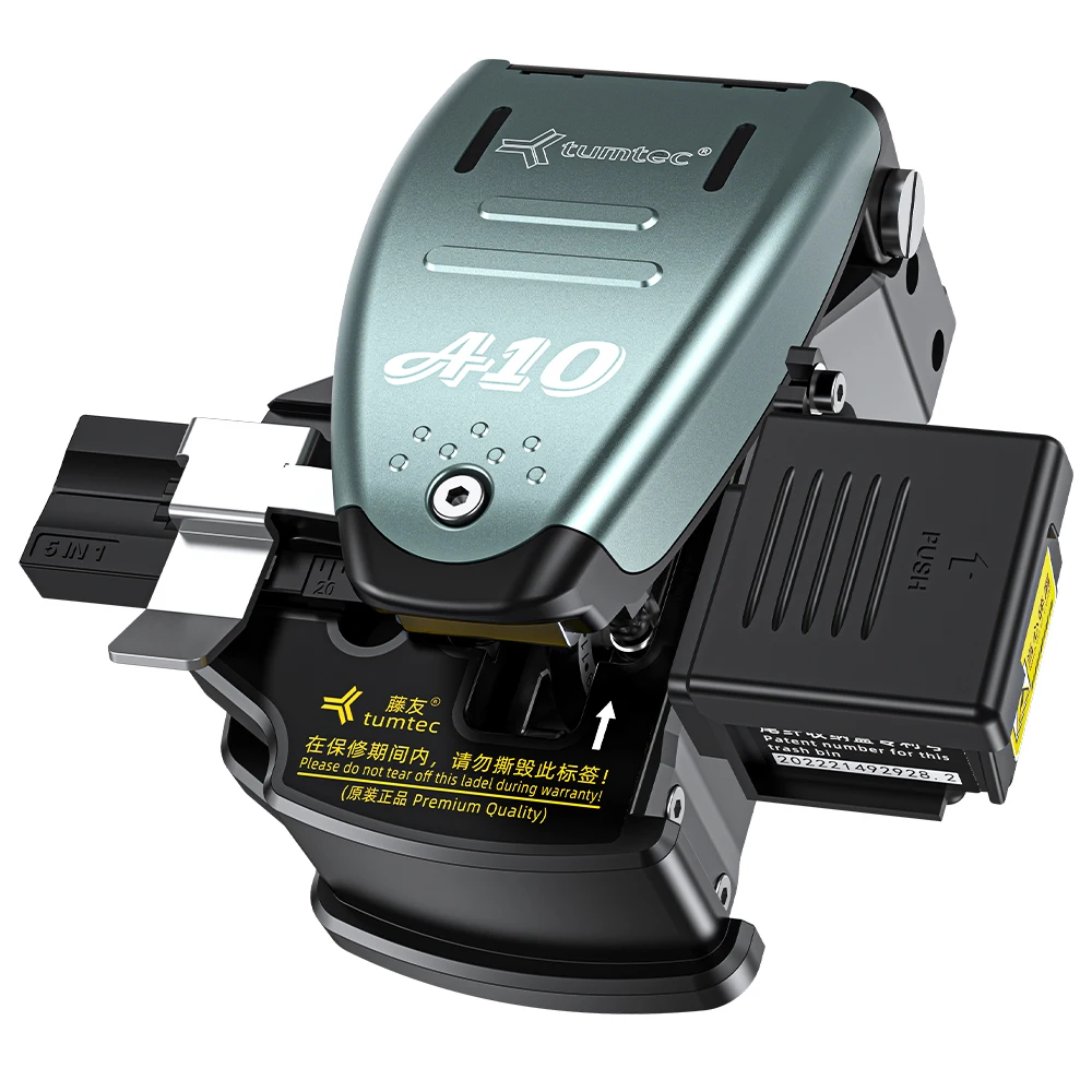 Tumtec-A10 High Accuracy Fiber Optic Cutter for Cold Fusion Hot Fusion for FTTH Network with Plane Angle ≤ 0.5°