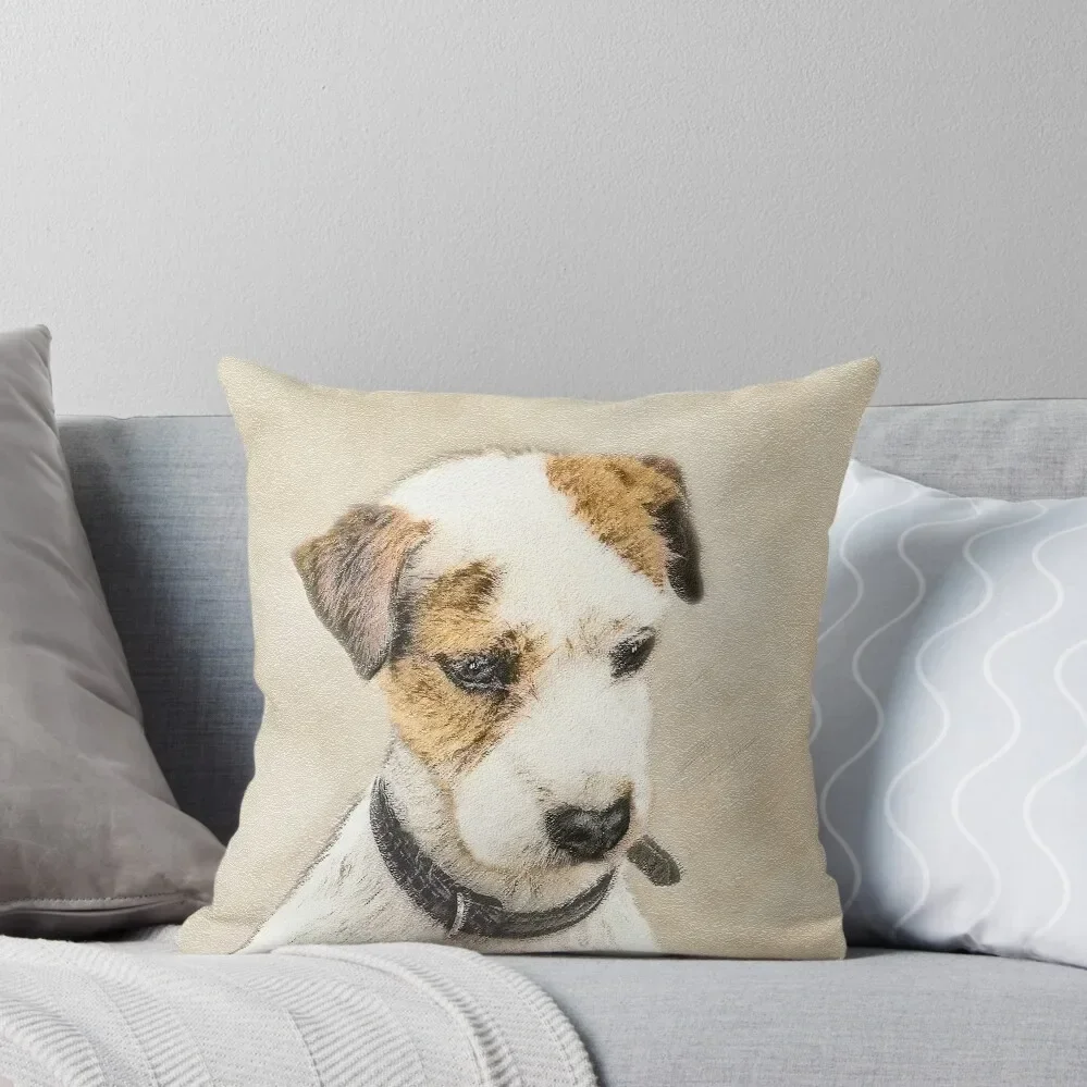 Parson Jack Russell Terrier Throw Pillow christmas cushions covers covers for pillows Decorative Cushion pillow