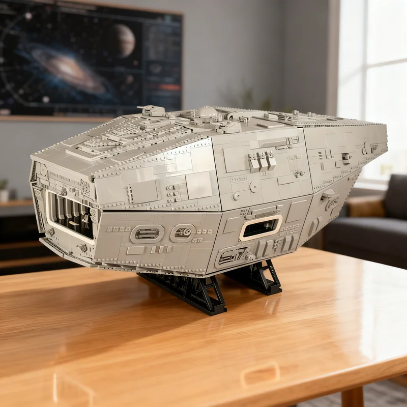 

14246pcs MOC Ton Falk Class Escort Carrier Star Battle UCS Model Building Blocks Creative Gift DIY Display Decor Adult Premium