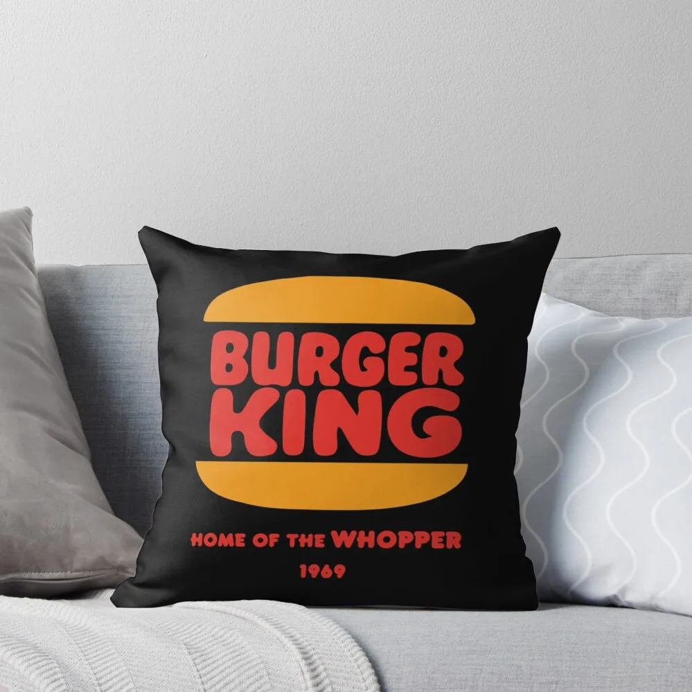 

Burger King Throw Pillow Sofas Covers Rectangular Cushion Cover Decorative Cover For Living Room Elastic Cover For Sofa pillow
