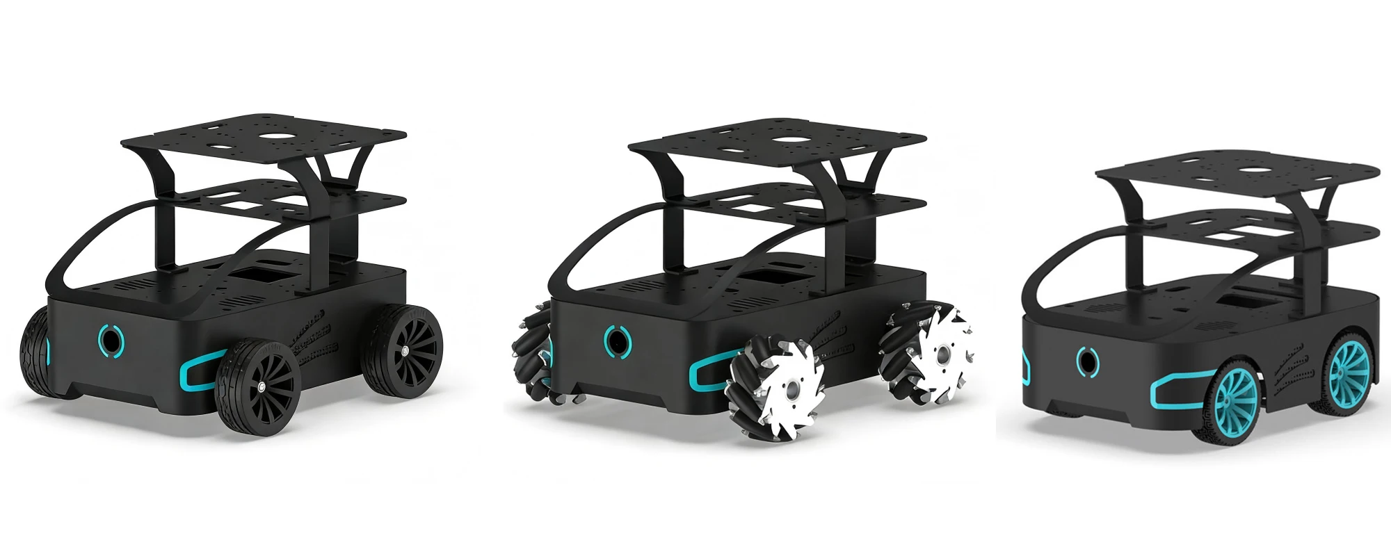 4WD Car Chassis With Motor Mecanum Ackermann Omnidirectional Wheel For Arduino Raspberry Pi Programmable Robot DIY Car Chassis