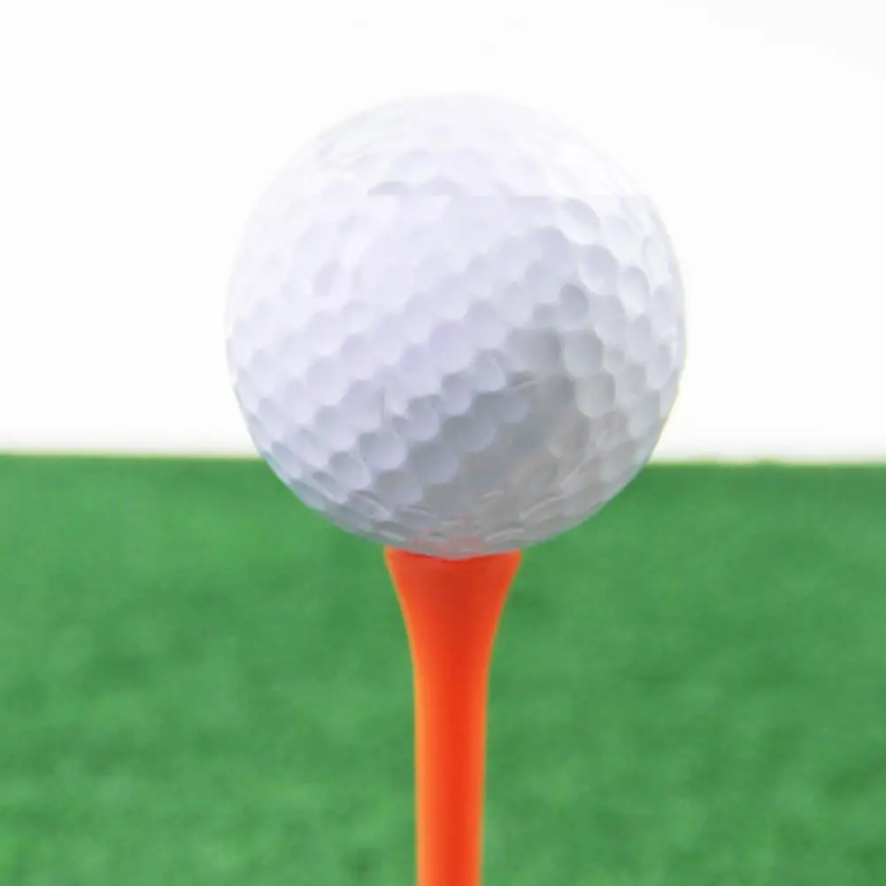 100Pcs/Set Golf Tees Reduce Friction Widely Applied Golf Accessories Mixed Color Plastic Golf Tees for Lawn