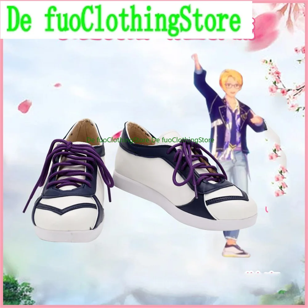 Ensemble Stars Trickstar Finder Girl Isara Mao Halloween Cosplay Shoes Boots Halloween Christmas DefuoClothing Shoes Store