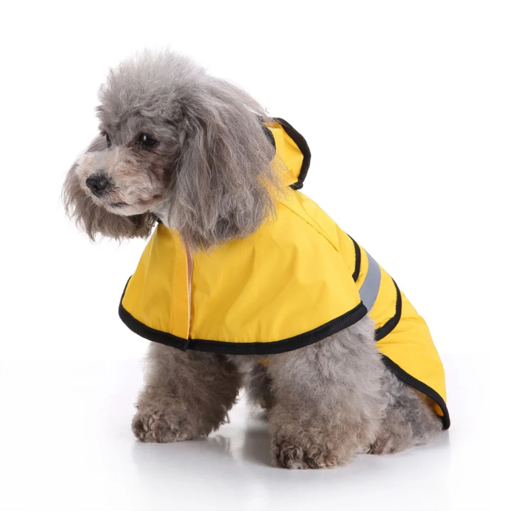 

Pet Reflective Raincoat Dog Coats Waterproof Cape Isolation Clothes for Dogs Small Jacket Pets