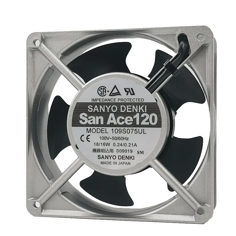 

1pcs * NEW ORIGINAL 109S075UL 230V 12038 120*120*38mm COOLING FAN RADIATOR