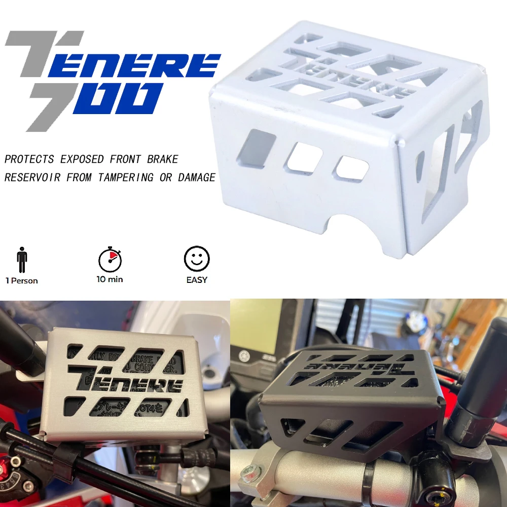 NIEUW Voor YAMAHA Tenere 700 Motorfiets Accessoires Aluminium Voorrem Reservoir Guard TENERE 700 Tenere 700