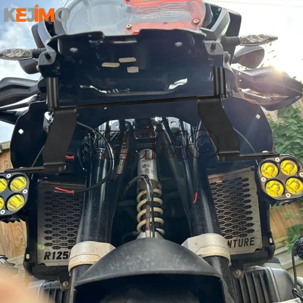 

Auxiliary Light Mounting Mount Bar Fog Lamp Bracket Motorcycle FOR BMW R1200GS LC ADV R 1200 GS Adventure R1250GS R 1250GS 1250