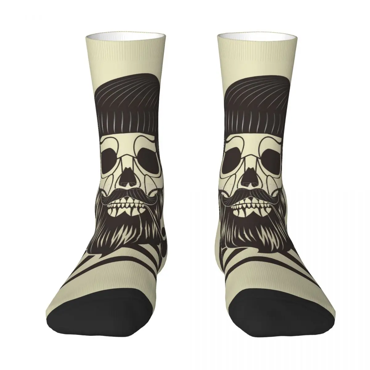 Skulls Crossbones Religious Supernatural Patterns Men Women Socks Cycling Novelty Spring Summer Autumn Winter Stockings Gif