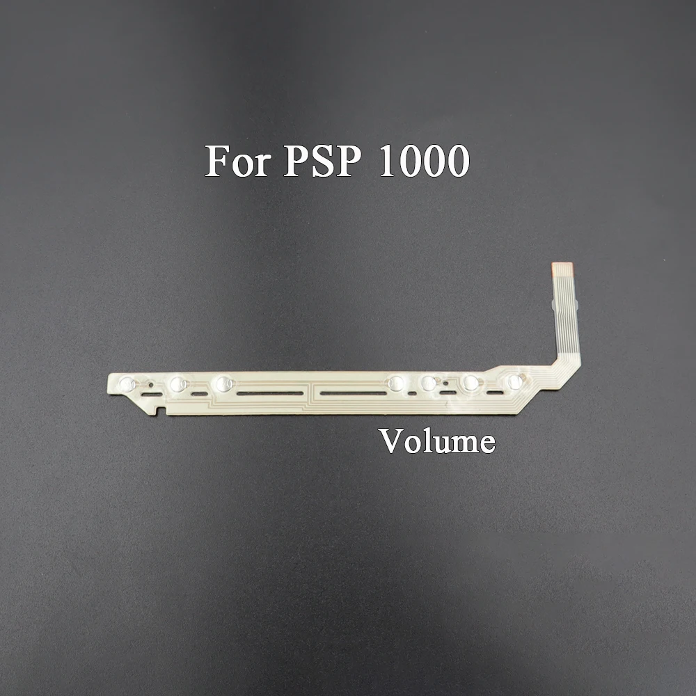 1Set For PSP 1000 Full Button Repair Kit - Conductive Rubber Pads + Left Right Volume & Shoulder Button Flex Cable - view 4