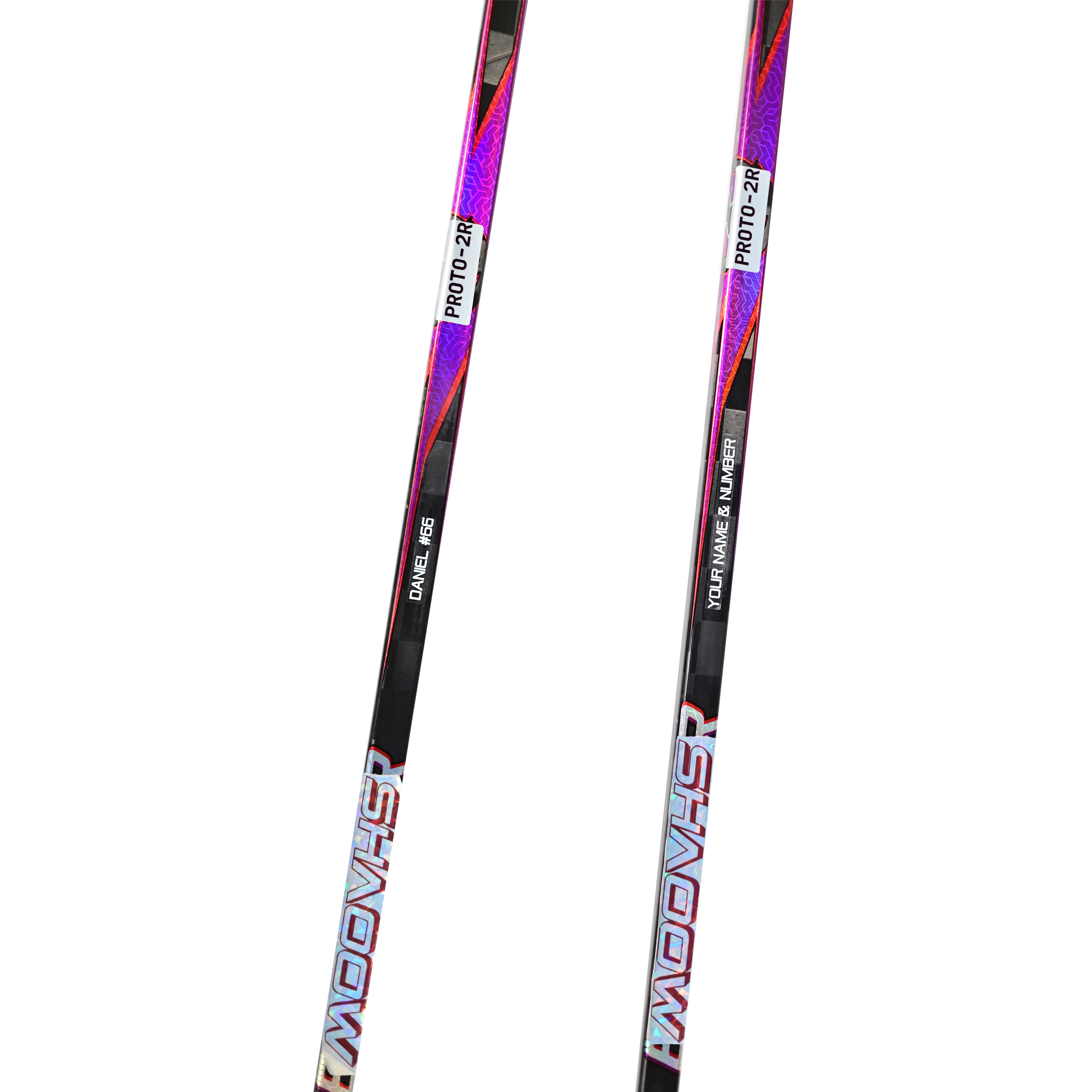 [2-Pack][Random][PROTO]Senior FT Series Ice Hockey Sticks Proto مع قبضة من ألياف الكربون - شحن مجاني