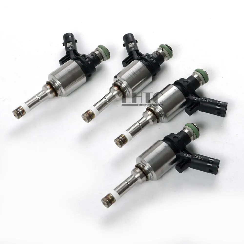 Genuine Set of 4 Fuel Injectors for Audi A3 S3 A4 A6 Sportback 06H906036G 06H906036E 06H906036P 0261500162 0261500278