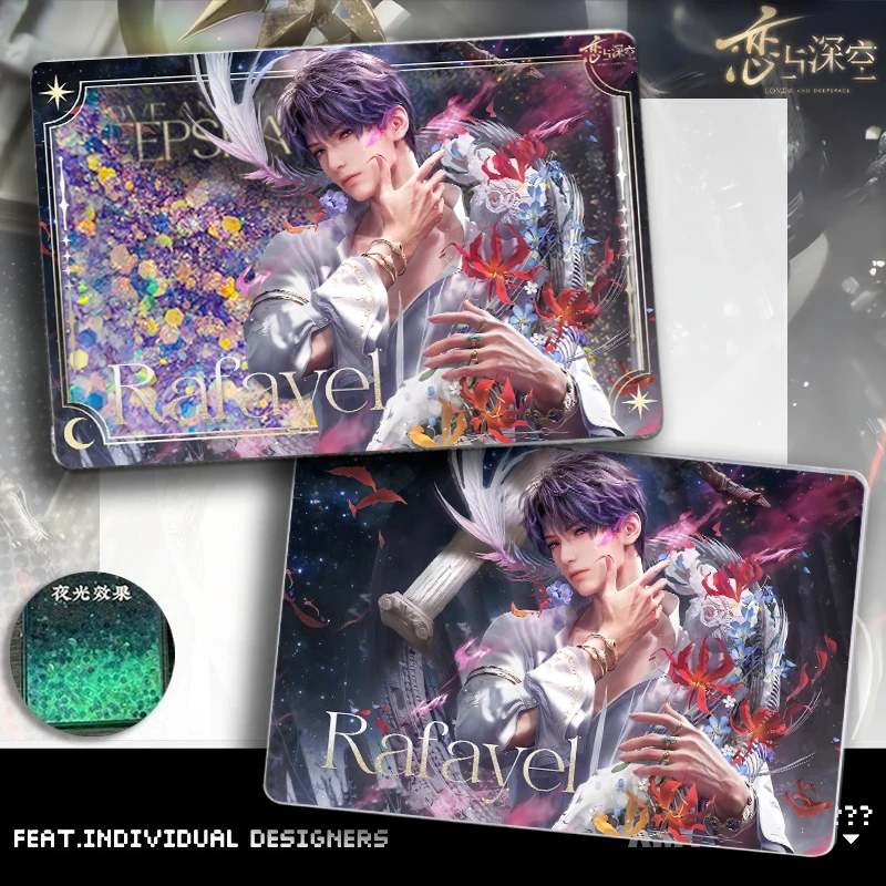 【الحب والمساحة العميقة】 تعرف على العالم سيلوس كزيفير رافاييل تدفق الرمال جونغ أكريليك ستاندي تمثال أنيمي هدية قابلة للجمع #3