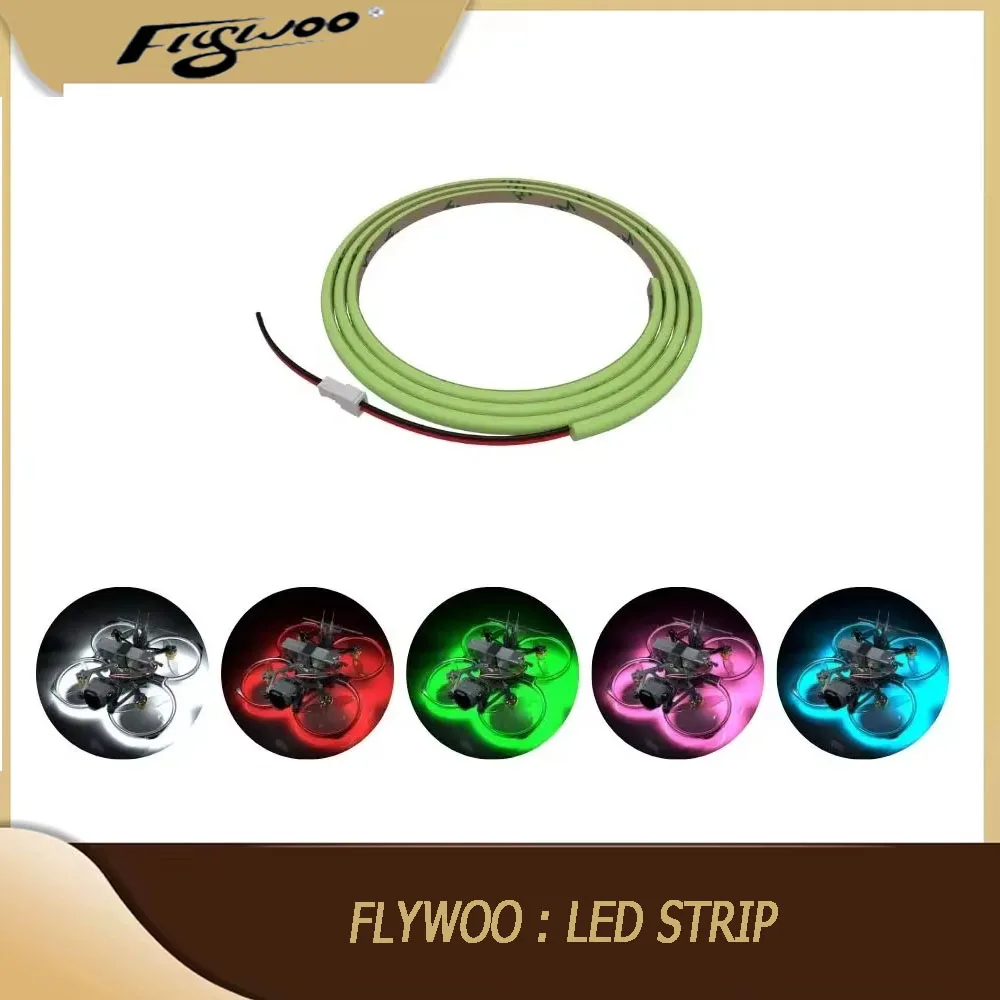 

Светодиодная лента FlyLens 85 белого/красного/зеленого/розового/синего цвета (Plug & Play), пайка не требуется, подходит для деталей DIY дрона FlyLens 85fpv