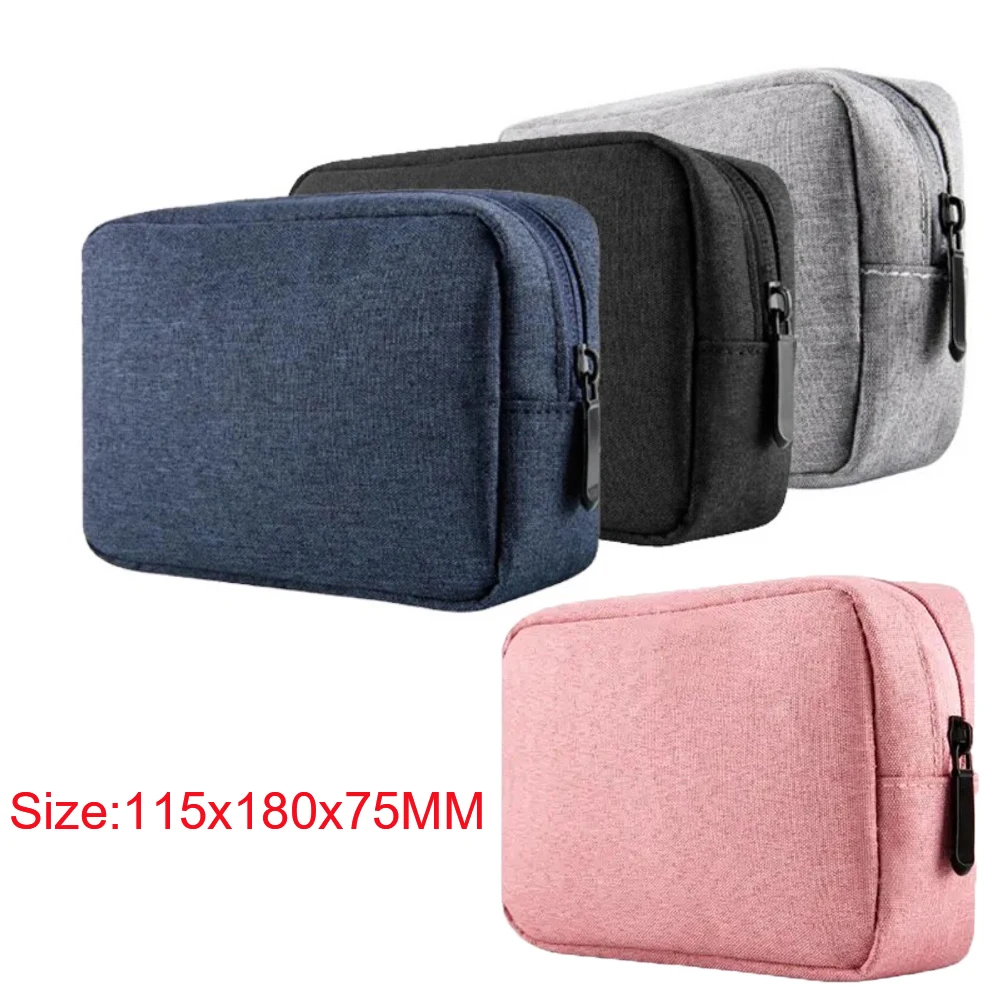 

Laptop Bag Portable Storage Digital Accessories Bag Removable Zipper Usb Flash Drive Headphone Mobile Power Pack