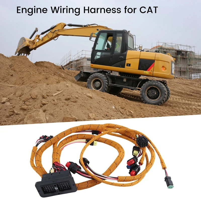 310-9688 Engine Wiring Harness For CAT E311D E312D E313D Excavator C4.2 Engine 3109688 519-3844 Spare Parts