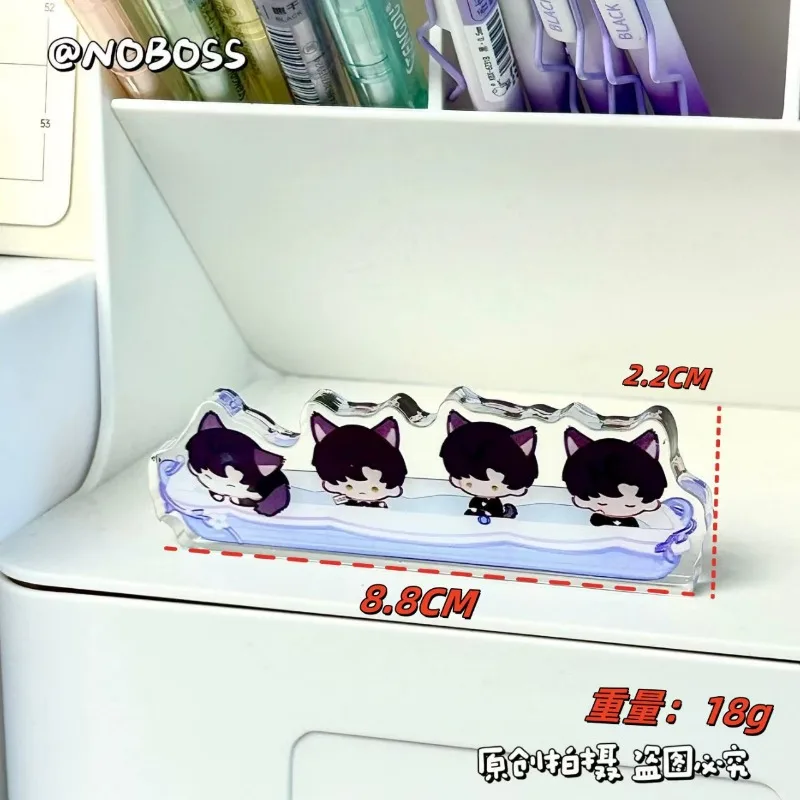 الحب والمساحة العميقة أنيمي سماكة الاكريليك الطوب حامل Xavier رافاييل راياو سيلوس زين لوحة زخرفة مكتب الدائمة حلية