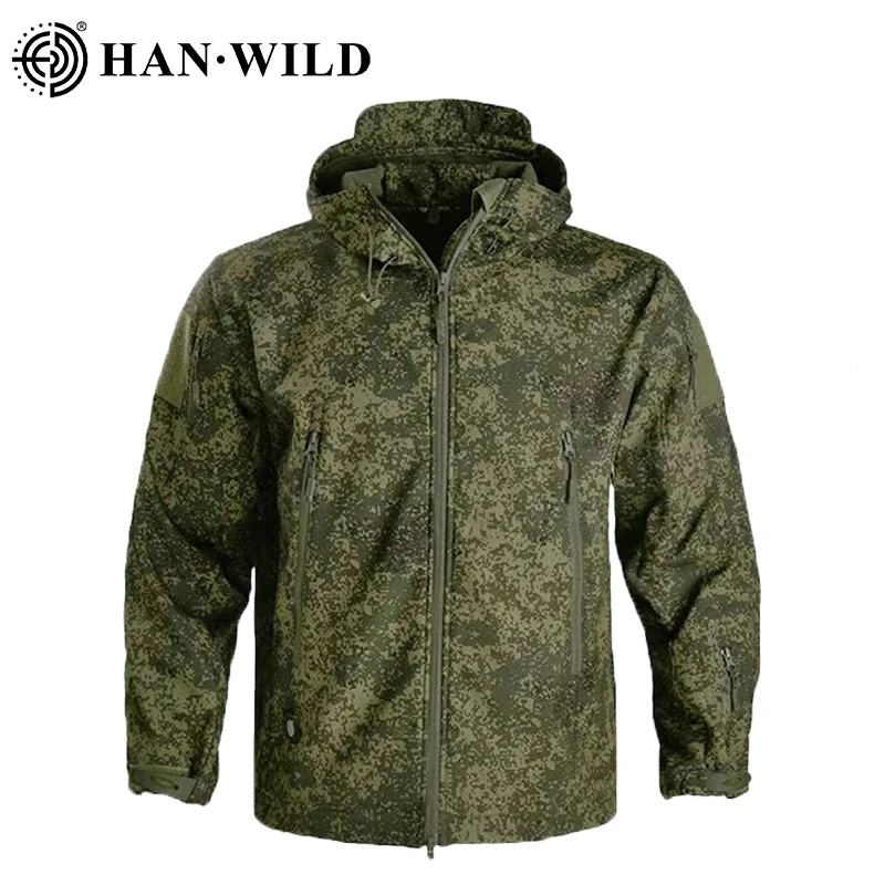 

Hiking Tactical Fleece Jacket Winter Combat Thermal Coats Army Softshell Windbreaker Windproof Softair Jackets Camping Clothes