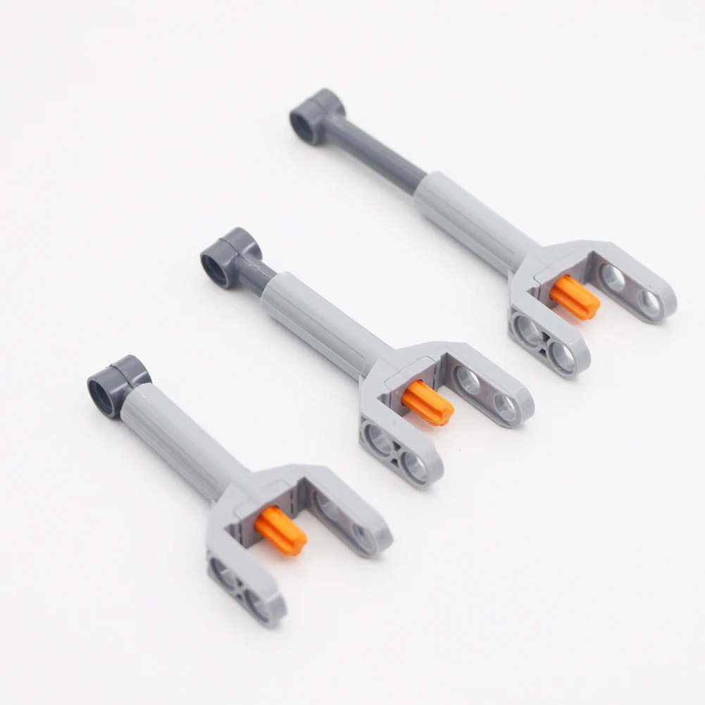 92693c01 Linear Actuator Small Strut MOC Building Blocks Technical Parts Compatible Mechanical Engineering Bricks 4612100