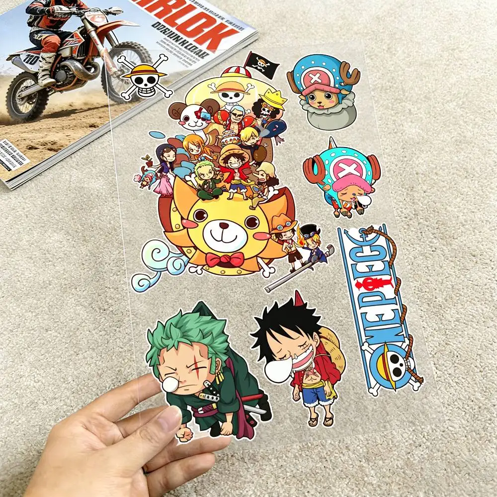 

One Piece Reflective motorcycle stickers, 3M safety warning at night in the dark scooter helmets