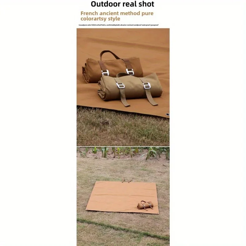 Robuste, wasserdichte Campingmatte mit dickem Oxford-Stoff für Strandpicknick im Freien – Detail 10