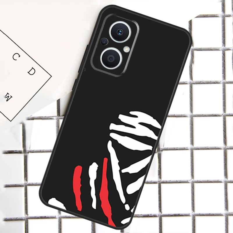 Rally Dakar Logo Case For OPPO Reno 10 Pro 4Z 5Z 4 5 6 7 8 Lite 8T OPPO Find X5 X6 Pro X3 X2 Neo Lite Cover