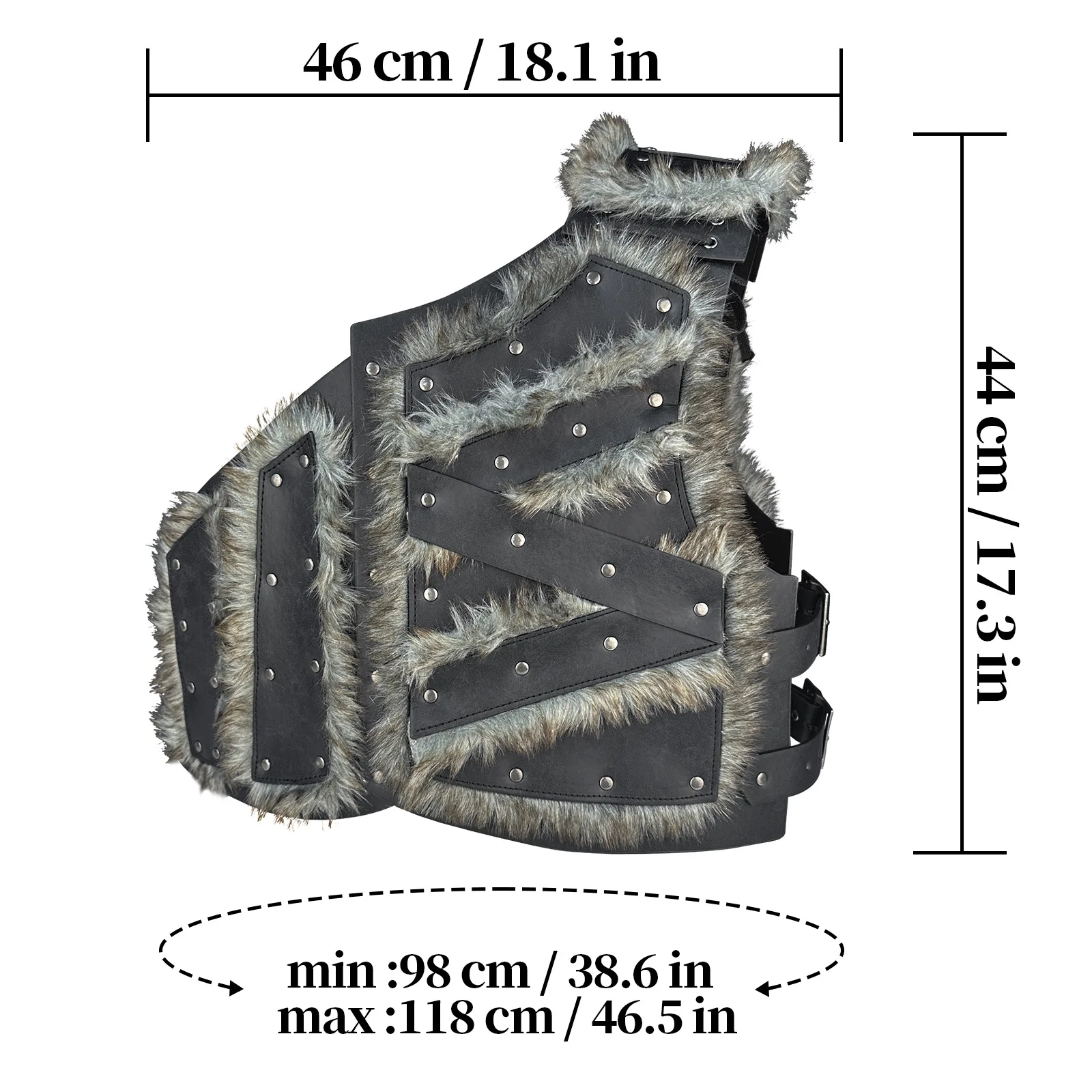 Masculino cor medieval meia sutiã estilo viking nórdico vintage adereços cosplay para festa de halloween