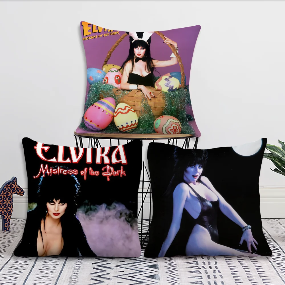 Film E-Elvira M-Mistress of the D-Dark Decoration Room Home Sofa living Office Car Nordic Simplicity Pillow Cover