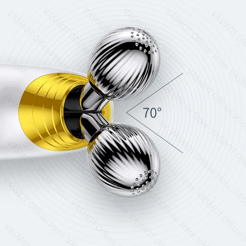 رفع ثبات الأسطوانة تدليك الوجه EMS جهاز التجميل مكركرنت الخامس آلة شد الوجه الوجه الجسم العالمي العناية بالبشرة الاستخدام المنزلي #3