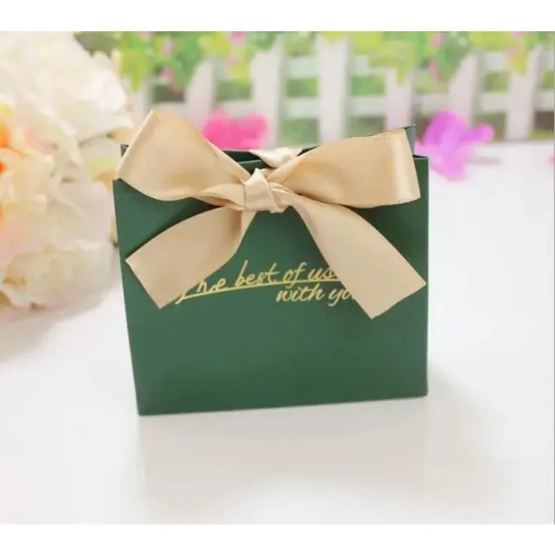 25Pcs Paper Ceremony Candy Bag Box for Wedding Party Decoration/Event Party Supplies/Wedding Favours Gift Boxes image 3