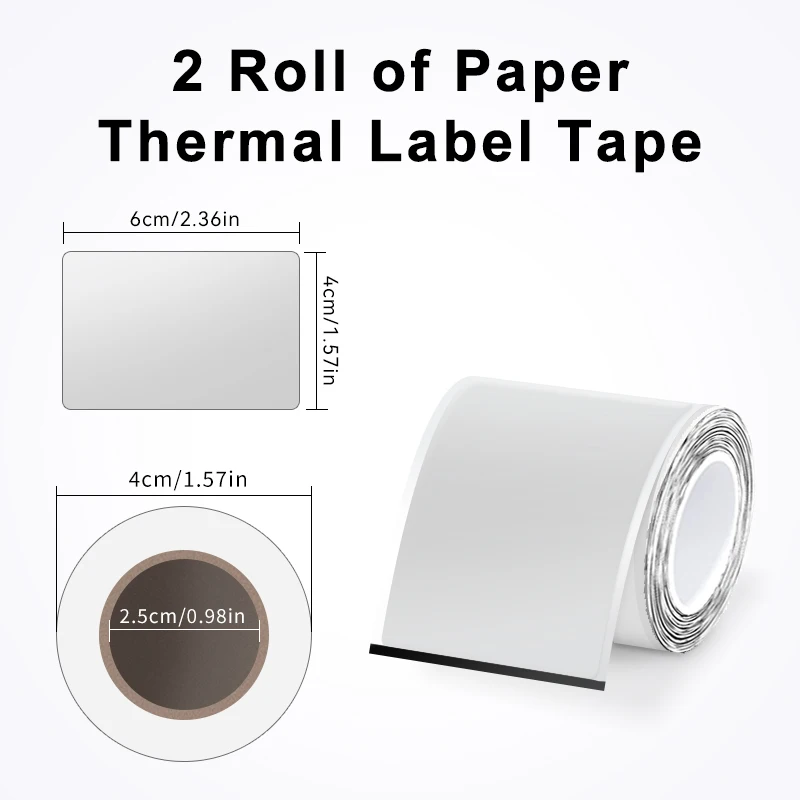 SINMARK Transparent Labels Rectangular Stickers Business Package Seal Labels Sticker Envelopes Cards Wedding Invitations Supply