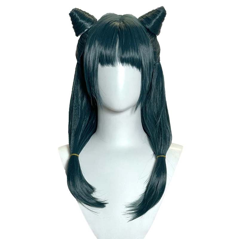 Maomao Cosplay Costume Anime The Apothecaryy Diariess Maomao Frog Green Hanfu Style Hunt New suit Wig Hairpin Halloween Props view 6