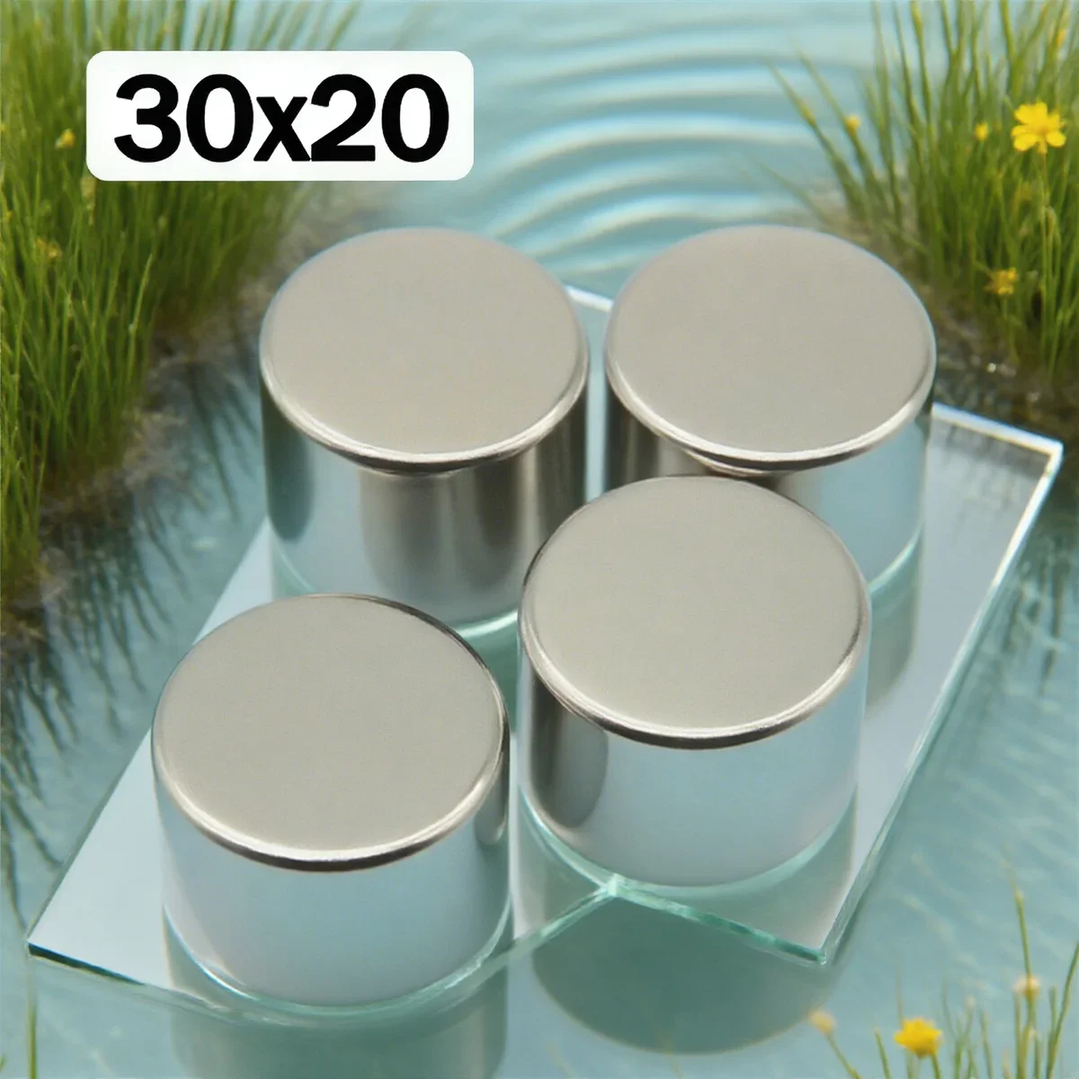 

30X20MM Powerful Neodymium Magnet Round Super Strong Magnets N35 NdfeB Permanent Magnetic imanes Refrigerator Magnet