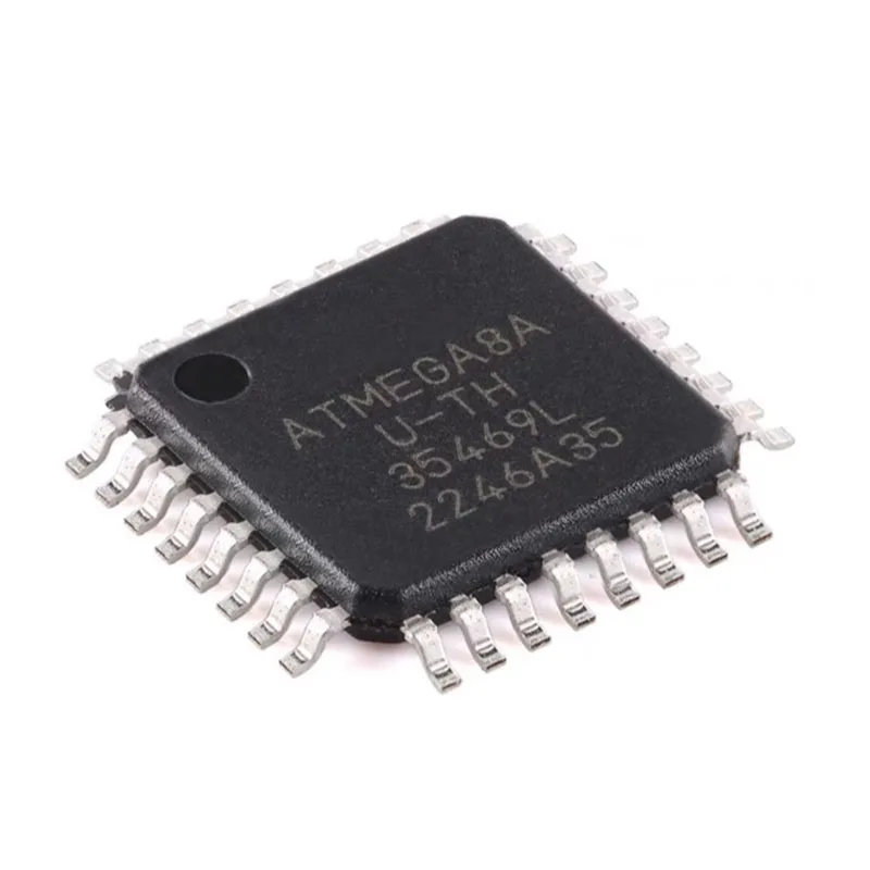 1-5PCS ATMEGA8A-AU TQFP-32 ATMEGA8A ATMEGA8 ATMEGA 8-bit Microcontroller with 8KB In-System Programmable Flash Chip