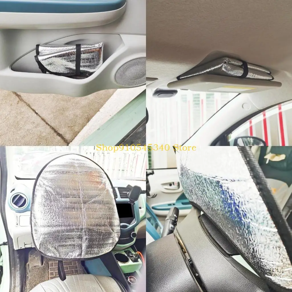 

U2JA Автомобильный руль с защитой от жары, солнцезащитный козырек, авто, автомобиль Truch