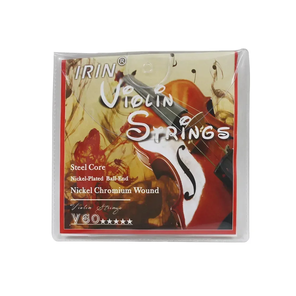 IRIN Violinsaiten, Viola-Cellosaiten (E-A-D-G), Neusilber, professionelle Anfänger zum Üben von Violinsaiten, Violinzubehör – Detail 7